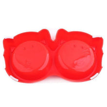 Plastic Cat Face Bowl Environmental