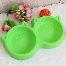 Plastic Cat Face Bowl Environmental