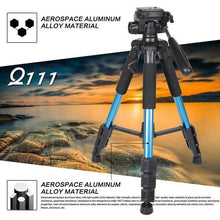 Portable Travel Aluminum Camera Tripod & Pan Head for SLR DSLR