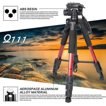 Portable Travel Aluminum Camera Tripod & Pan Head for SLR DSLR