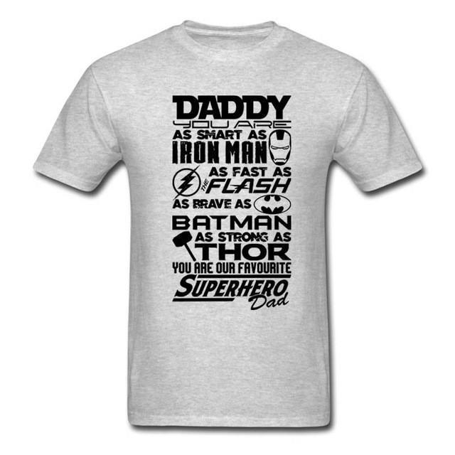 T Shirt Superhero T-Shirt Daddy