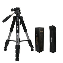 Portable Travel Aluminum Camera Tripod & Pan Head for SLR DSLR