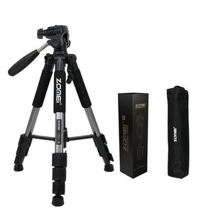 Portable Travel Aluminum Camera Tripod & Pan Head for SLR DSLR