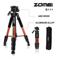 Portable Travel Aluminum Camera Tripod & Pan Head for SLR DSLR