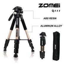 Portable Travel Aluminum Camera Tripod & Pan Head for SLR DSLR