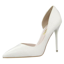 Leather 10CM Thin Heel Stiletto
