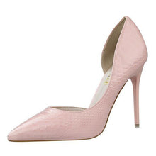 Leather 10CM Thin Heel Stiletto