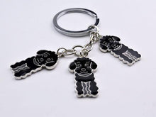 Poodle key chain