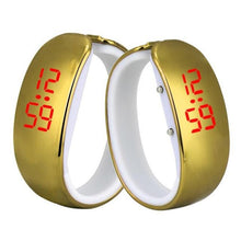 Sport Unisex Women Ladies Sport LED Plating Waterproof Bracelet Resistant Alarm Wristwatches Outdoor Digital Wrist Watch