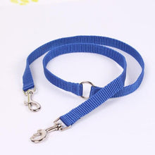 2016 Adjustable Dog Strong Multicolor Lead Two Pet Dogs Walking Leash Pet Products ropa para perros