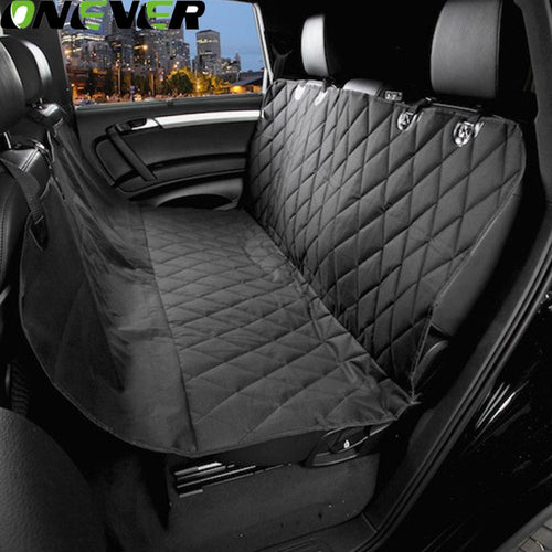 Onever Car Pet Seat Covers Waterproof Back Bench Seat Travel Accessories Car Seat Covers Mat for Pets Dogs