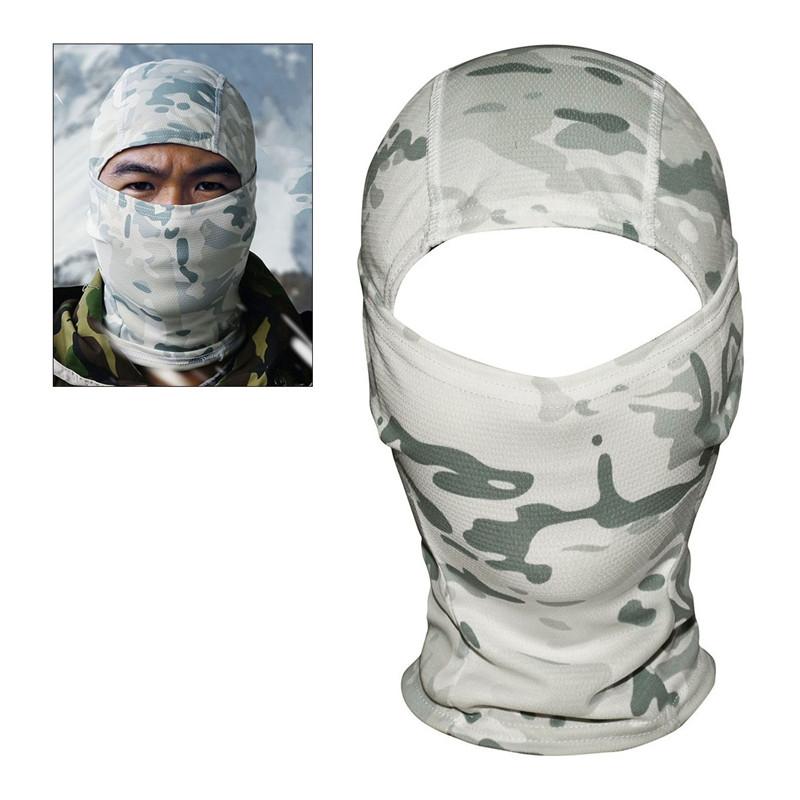 Camouflage Hood Ninja Outdoor Cycling Motorcycle Hunting Military Tactical Helmet Liner Gear Full Face Mask