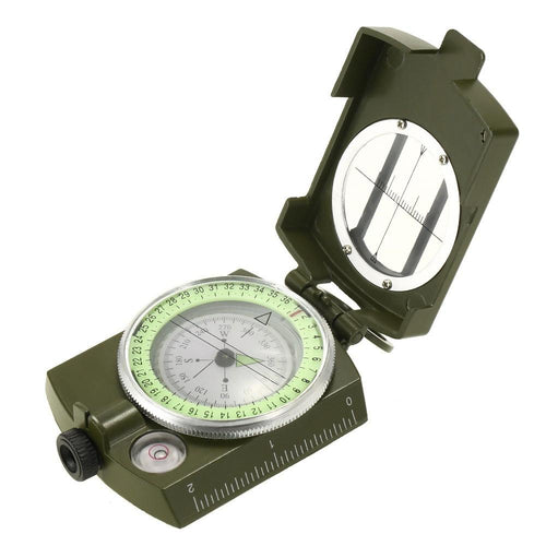 Portable Lensatic Campass Handheld Campass for Outdoor Camping Positioning Orienting Ploting