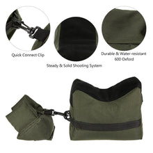 Front & Rear Shooting Bench Rest Bags Rest Range Target Bench Unfilled Stand Hunting Tactical Accessories
